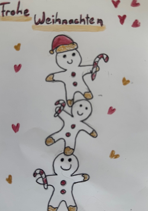 Weihnachtskarte 1 kl