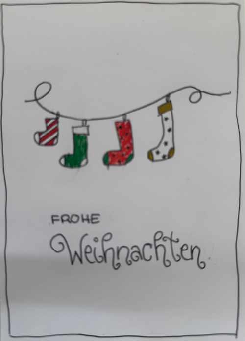 Weihnachtskarte 18 kl